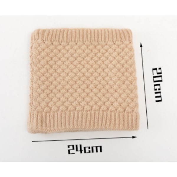 Talvituubi, Termohuivilinja, Unisex Paksu Neulotuubihuivitalvi Lämmin Kaula Miehille Naisille Urheiluhuiville pink