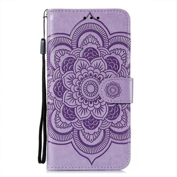 Mandala Nahkakotelo iPhone 15 Pro -puhelimelle