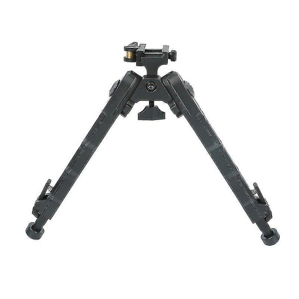 Aluminiumslegering V9 Ett-stykke Støtteben Justerbart Bipod Tripod Feste Svart