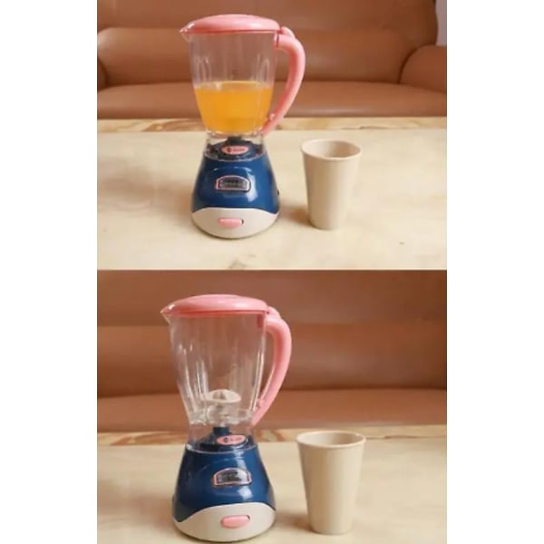 Simulaatiokeittiö lelupesukone paahdin mikroaaltouuni leikkiä luova lasten lelut, simulaatiovalaistus Juicer