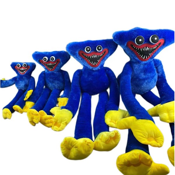 100cm/80cm/60cm/40cm Poppy Playtime Plyschleksak blue 60cm