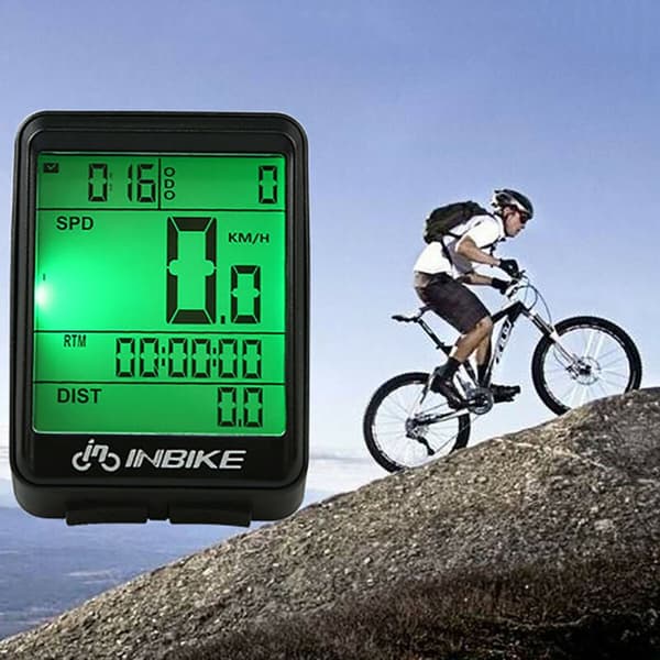 Cykelcomputer trådløs mountainbike speedometer