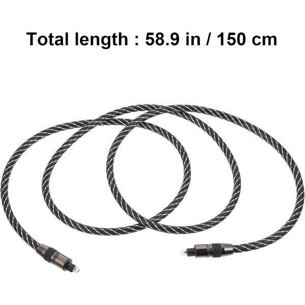 Audio fiberoptisk kabel