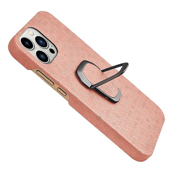Telefoncover med ringholder til iPhone 14 Pro
