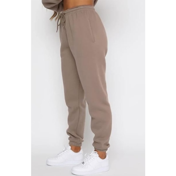 Kaki pullover og joggingbukser til kvinder /S khaki S