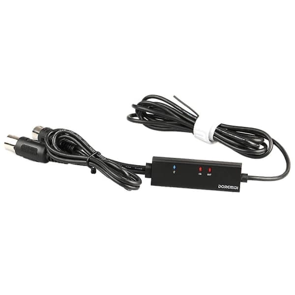 MTU-11 MIDI til USB C Type C Kabel USB MIDI Konverter med Indikatorlys for Android
