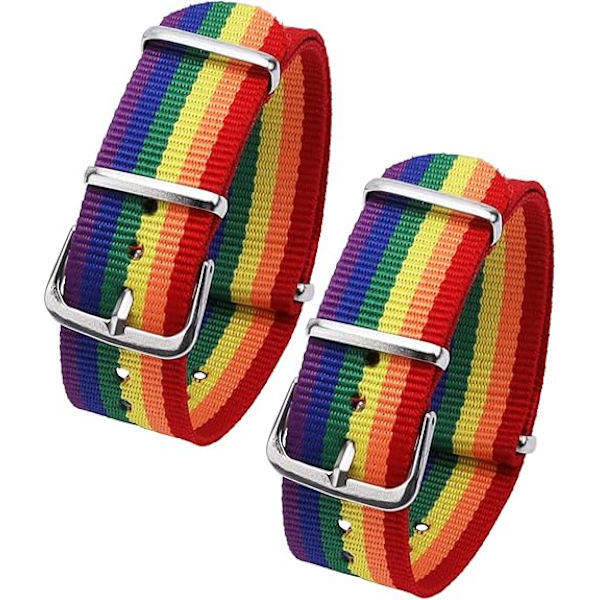 10 kpl Pride-ranneketta, Pride-juhliin, sateenkaari-rannekkeet, säädettävät ystävyysrannekkeet, Pride-kuukauden tarvikkeet