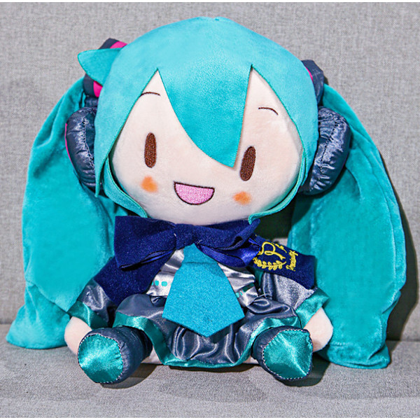 Hatsune Miku -pehmolelusetti Lumi Hatsune Miku -pehmolelu Pehmeä Täytetty Pehmolelu Nalle Kaunis ja Pehmeä Bow