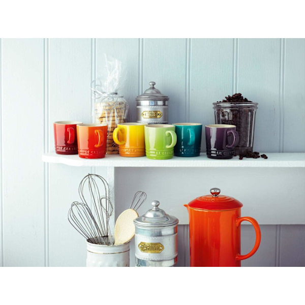 Stengodsmugg, 350 ml, Cerise Matte Black 100 ml