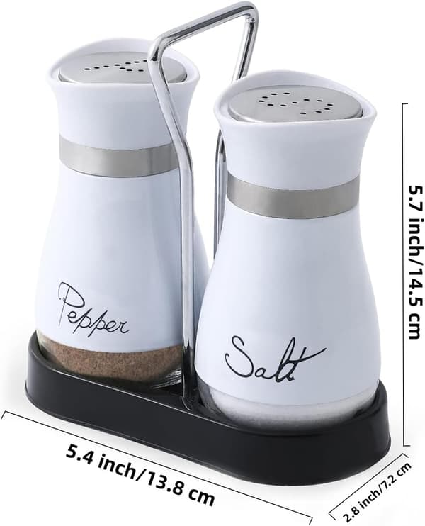 2-pack salt- och pepparkvarnar - Salt- och pepparkar - Salt- och pepparsetsaltkar - Saltkar - Kökstillbehör
