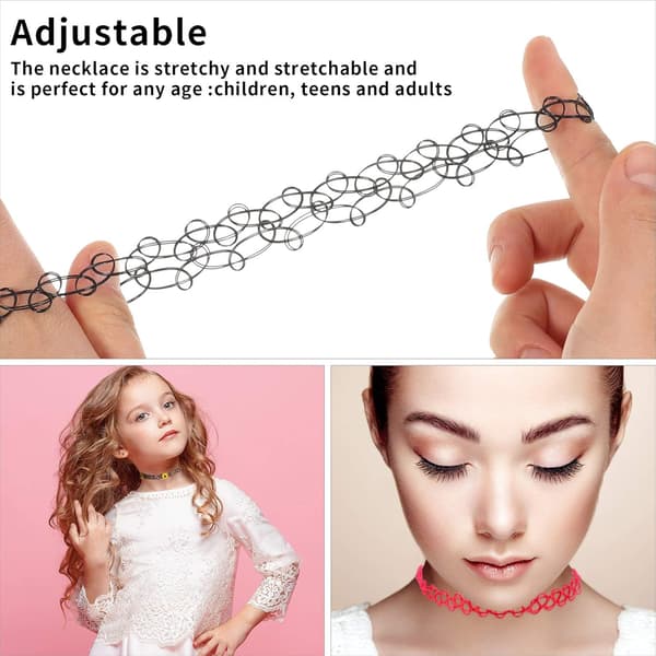 24 st Stretch Halsband, Stretch Tattoo Halsband