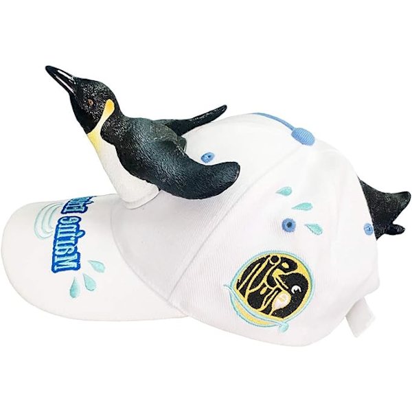 Eläinhattu vanhempi-lapsi asu juhla värikäs eläinhattu muoti persoonallisuus naamiointi baseball-lippis lasten hattu Penguin M