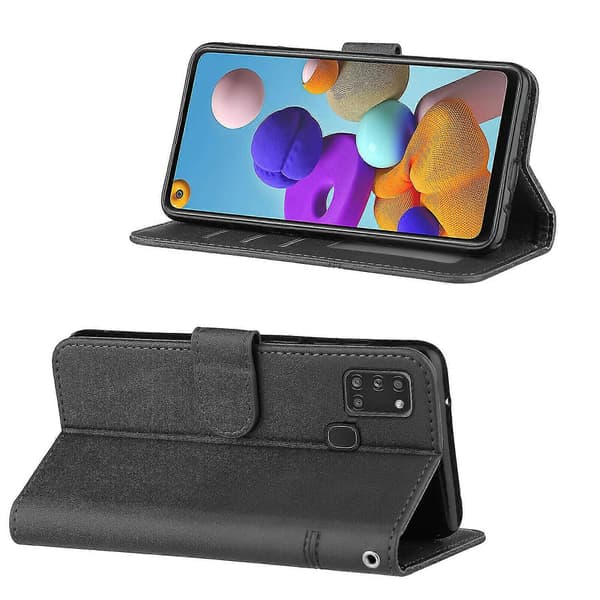 Telefoncover til Samsung Galaxy A21s Sort Telefoncover