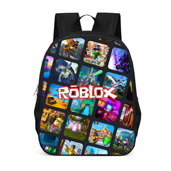 3D Roblox skolryggsäck skolväska barn pojke flicka Pattern 4