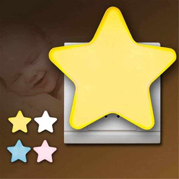 Seinään kiinnitettävä yövalo sensorivalolla