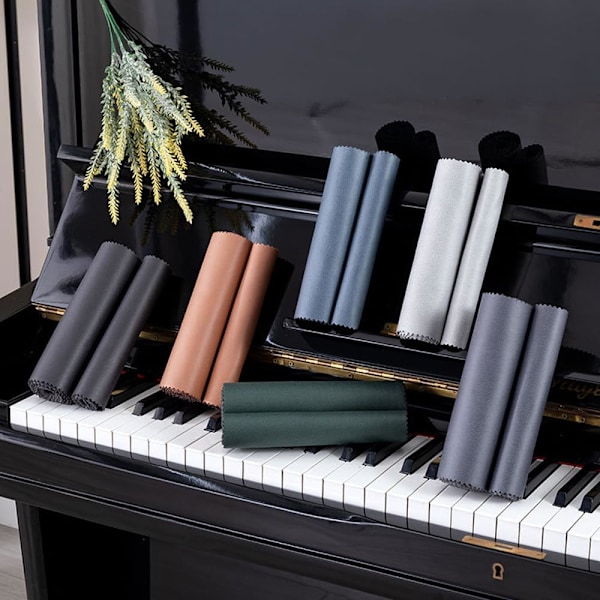 Piano-näppäimistön pölysuoja, yleispölysuoja pianonäppäimistölle, pölytiivis suojakangas, korkean teknologian kangasnäppäinsuojakangas, sopii pianoon