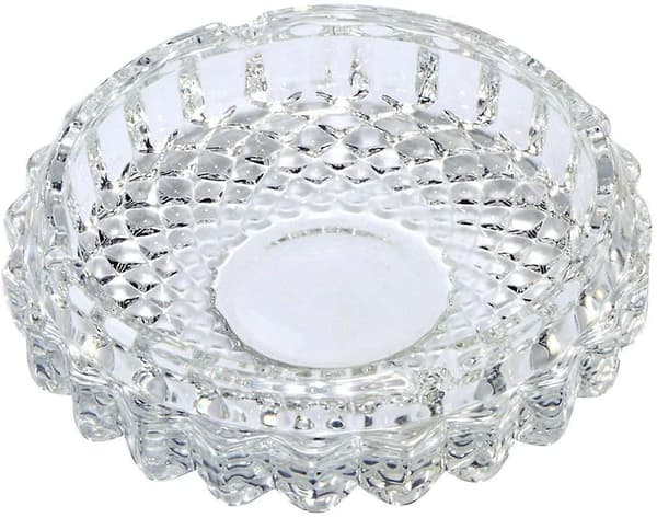 Rund glassaskebeger