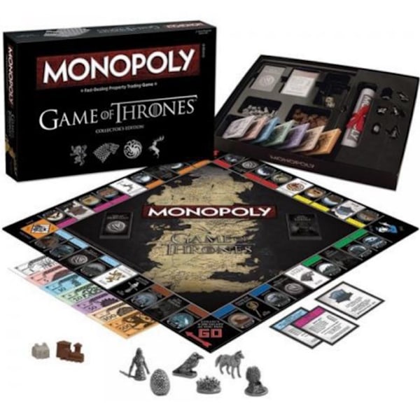 Monopoly Game of Thrones Samlarutgåva - Spelet för fans av den populära serien 6