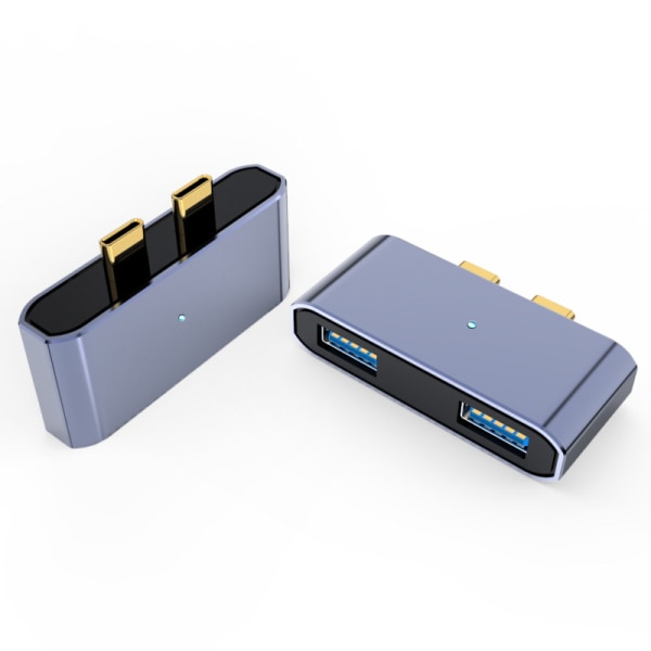 Type-c till USB laddningstriad med OTG-adapter USB dator mobiltelefon dockning Apple notebook dedikerad dubbel USB