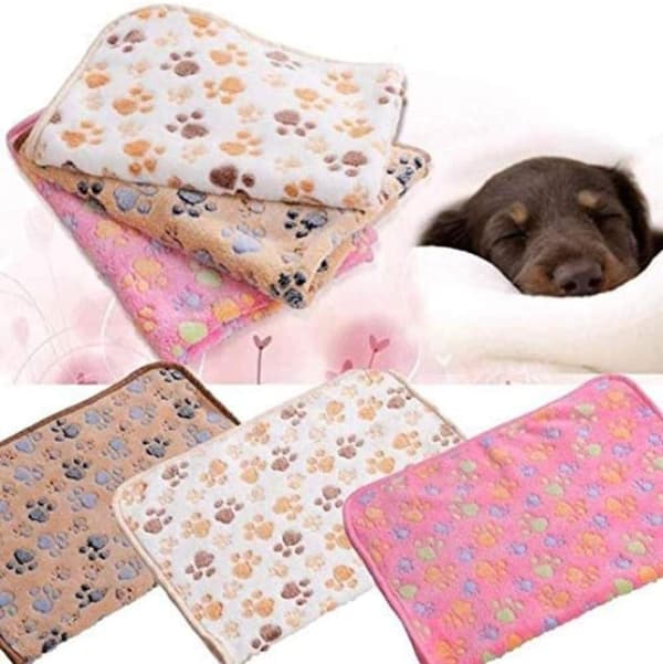 5-pack Filtar för Husdjur, Fluffig och Supersoft Plysch, Tvättsbart