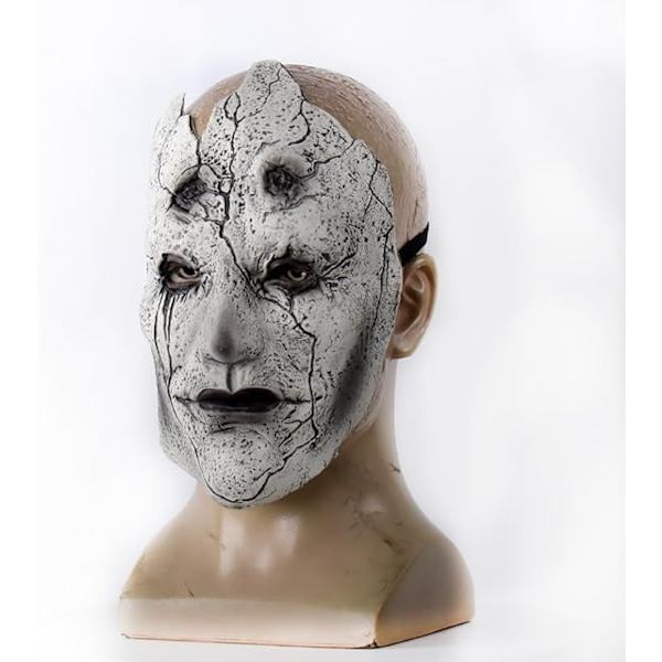 Mi Daoren Wukong - Mi Black Myth Halv ansiktslatexmask för Cosplay