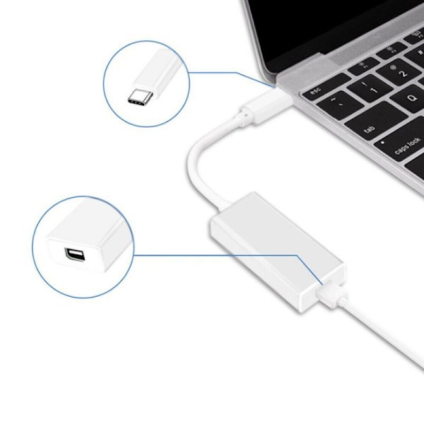 Thunderbolt 3 (USB-C) til Thunderbolt 2-adapter