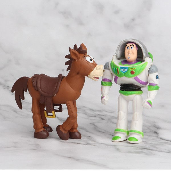 Toy Story Woody Tris Buzz Lightyear Forky Ande Duck Kanin Brødre