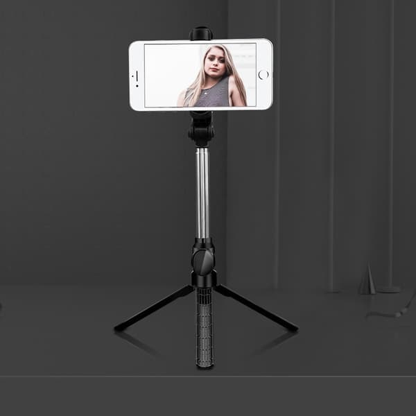 Teleskooppinen Selfie-keppi Matkapuhelimen Bluetooth-jalusta