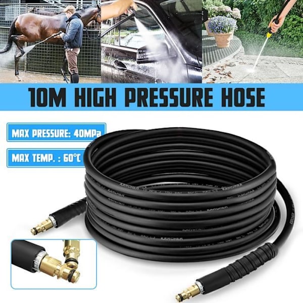 ®RisingFF Korkeapainepesurin pesuletku Kärcher K2 K3 K4 K5 -malleille