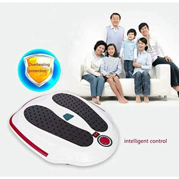 Elektrisk fodmassager Opvarmet fodmassager Blodcirkulationsmaskine mod tunge ben Ergonomisk anordning Fodpleje og