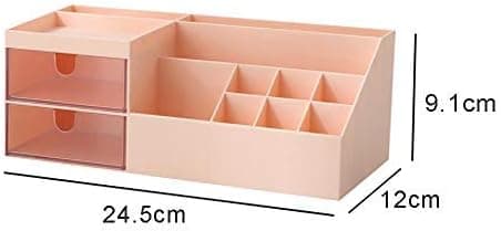 Kosmetisk Organizer Display og Oppbevaringsstativ (Rosa)