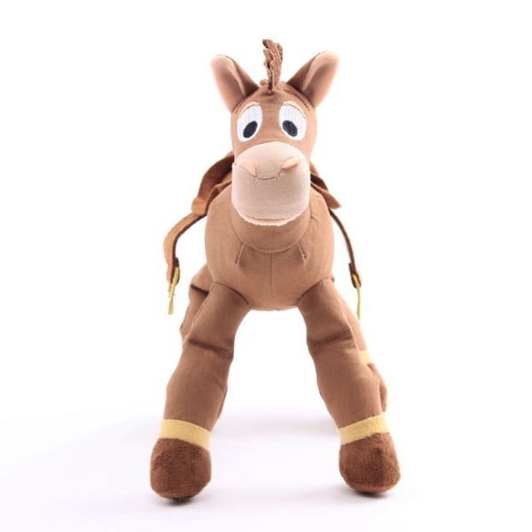 Disney Pixar Toy Story - Bullseye plysjhest med rødt hjerte