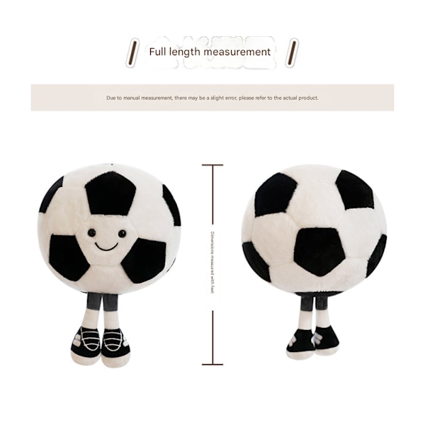Söt fotboll basketboll volleyboll kudde, docka, mjuk sportkudde, intressant plysch sportdocka, present, rumsdekoration 18cm volleyball player