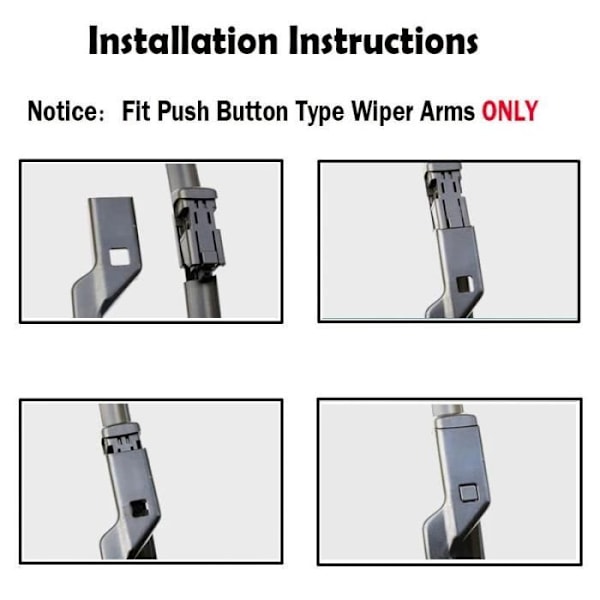 ®RisingFF 3-osainen etu- + takalasinpyyhkijänsarja Citroën Berlingo B9 2008 2009 2010 2011 2012 2013 2014 2015 2016 2017