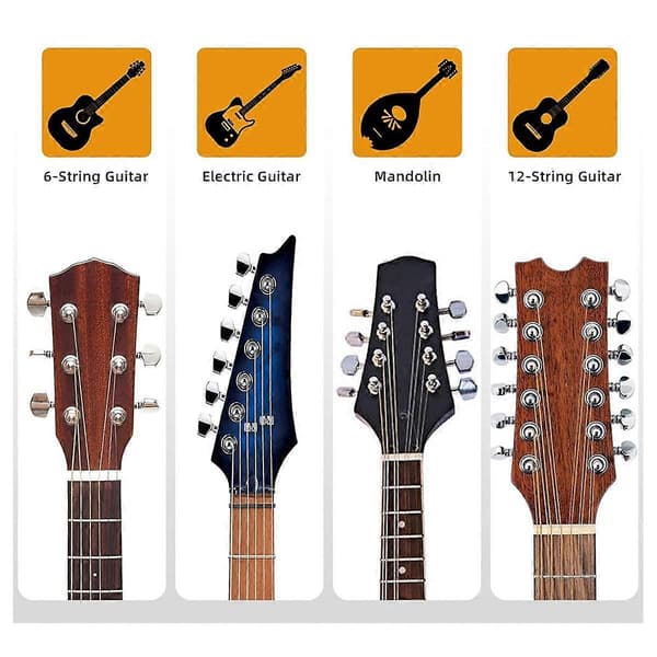 2 ST Gitarr Väggfäste, Gitarrhängare Krokar Fästen för Akustiska och Elgitarrer Bas
