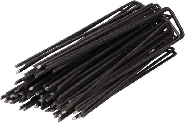Paketet med 100 IronPEG Stålpinnar Längd: 150 mm | Bredd: 30mm | Tjocklek: 3mm