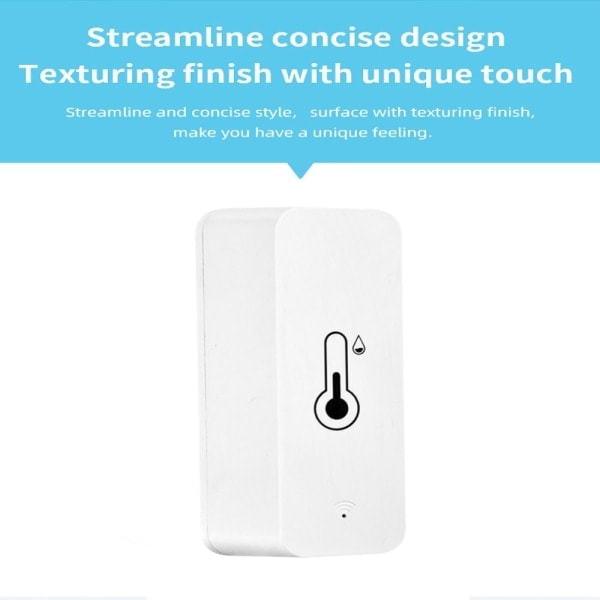 Wifi Temperatursensor Fuktighetssensor Termometer