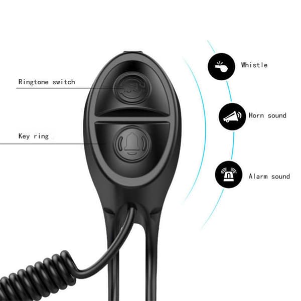 Elektrisk cykelklocka, cykelhorn USB-laddningsbart