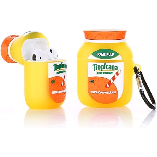 Søtt beskyttelsesetui for 2./1. generasjons Airpods juice
