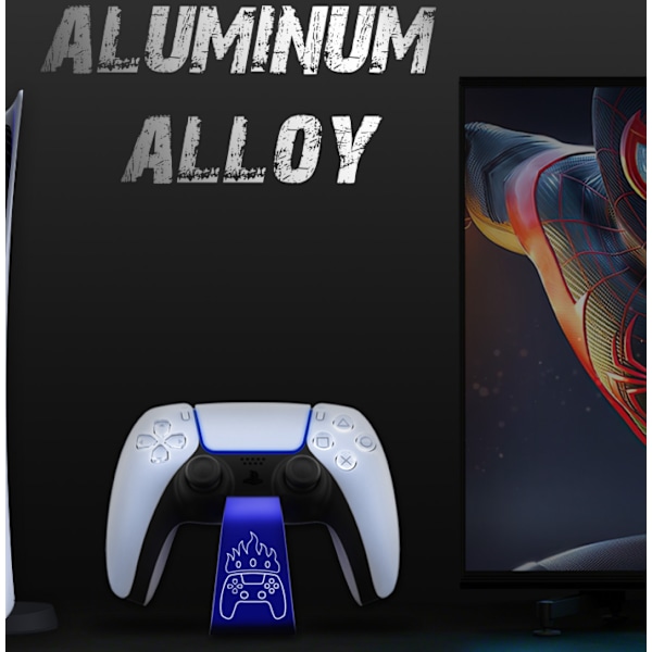 AMVR universel spilcontroller stand til PS3/PS4/ PS5/ xbox/ Beton/ NVIDIA Hardware display stand blue