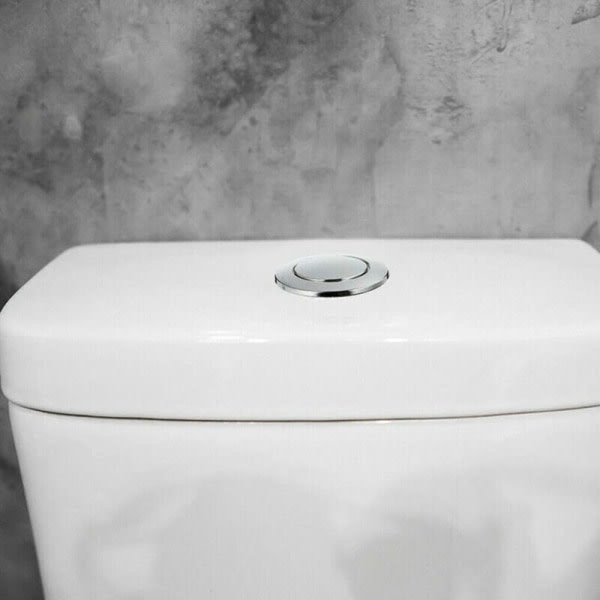 Trykknap til skylleknap, 38 mm trykknap til badeværelse og toilet Vandbesparende enhed - Velegnet til toiletcisternen