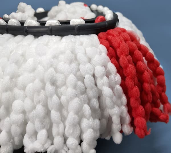 Reservedeler Mikrofiber Mopphoder for Svingbare Gulvmopper (3-pakning)