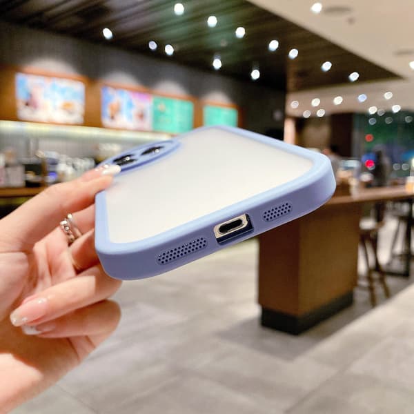 Mat Telefoncover til iPhone 14 Plus Pro Max Slankt Stødsikkert Mat Cover