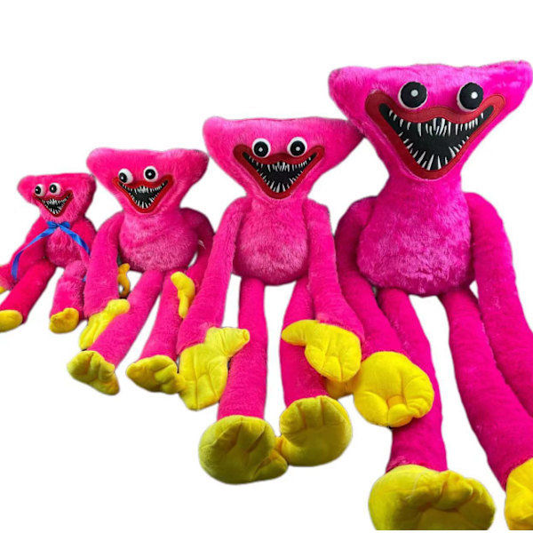 100cm/80cm/60cm/40cm Poppy Playtime Plyslegetøj Dukke pink 100cm