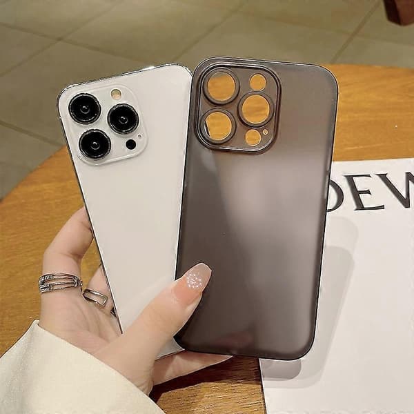 Frosted PP-telefondeksel for iPhone 14 Pro