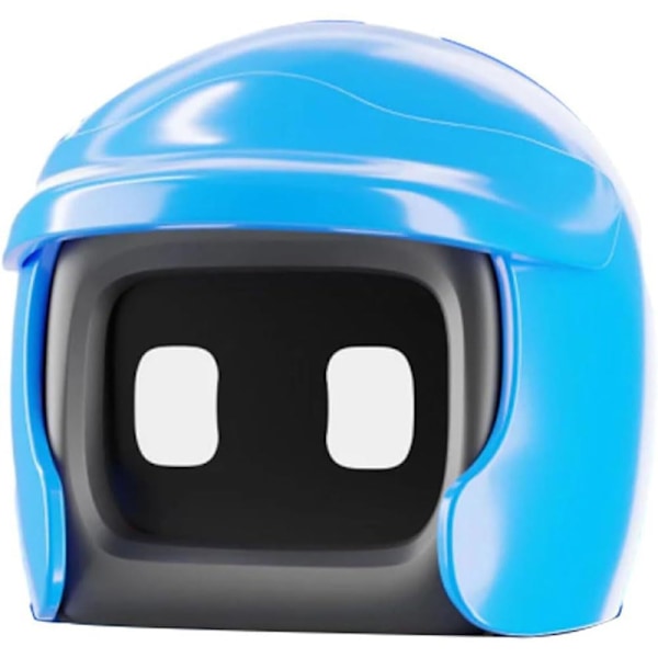 Robotbil Robotleksak Söt Hjälm Bil Leksak Skrivbordsdekoration blue