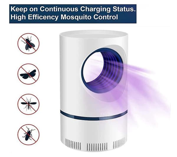 USB Elektrisk myggdreper fruktfluefelle