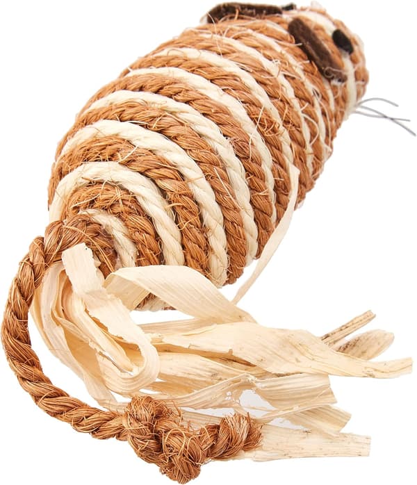 Sisal-hiirilelu kissoille