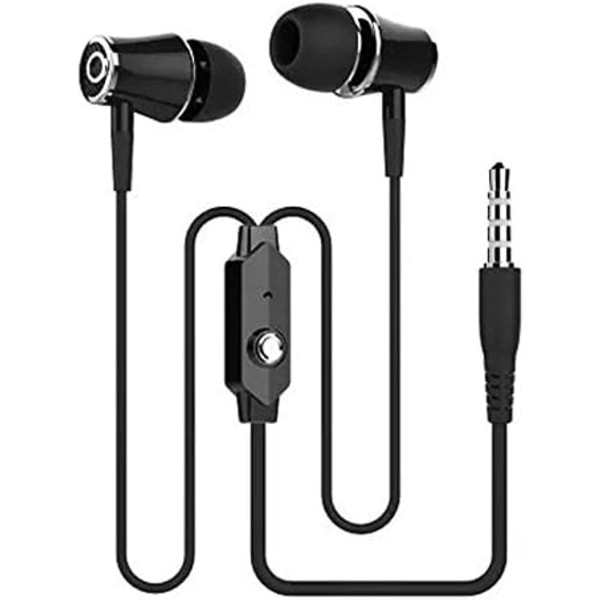 Øretelefoner for ZTE Blade X Max, Grand X Max 2 X3 X4, Duo LTE, XL, ZMax Pro Z981 Ørepropper Mikrofon Telefonsamtale In-Ear Stereo Lyd