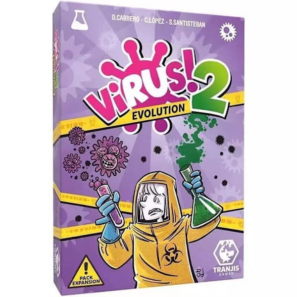 Virus! Evolution 2 virus! Virus Infection -korttipeli, juhlat, jouluviihdekortit